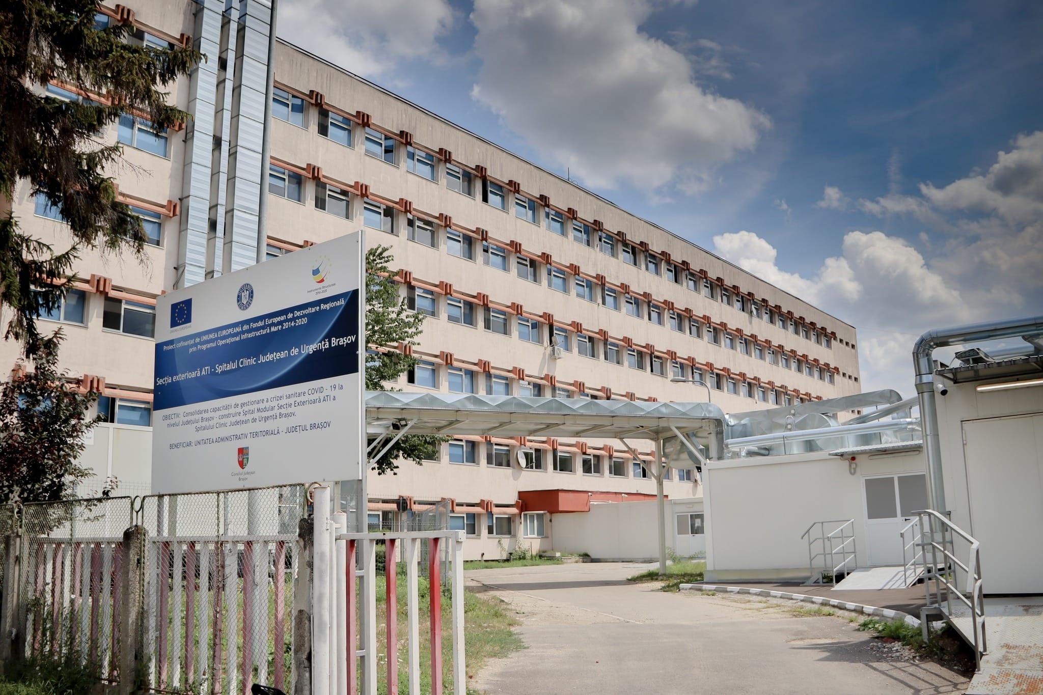 Una dintre secțiile ATI ale Spitalului Județean Brașov intră în șantier timp de 4 luni. A fost semnat contractul cu constructorul
