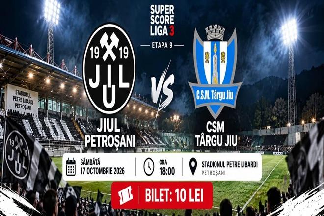 Pe Stadionul „Petre Libardi”. Meci de neratat